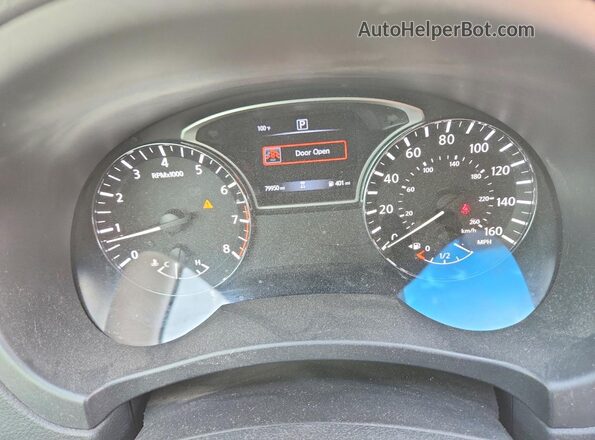 1N4AL3AP6JC227093 2018 NISSAN ALTIMA Черный Вид щитка приборов