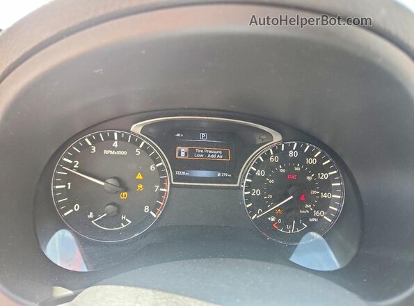 1N4AL3AP6JC237249 2018 NISSAN ALTIMA Silver Instrument cluster view