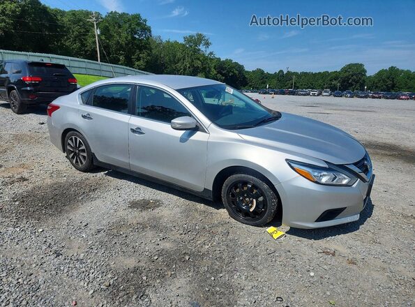 1N4AL3AP6JC241432 2018 NISSAN ALTIMA Серебряный Передняя правая четверть