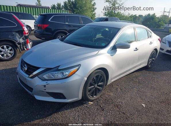 1N4AL3AP6JC243648 2018 NISSAN ALTIMA Silver Przód lewy