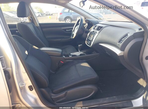1N4AL3AP6JC243648 2018 NISSAN ALTIMA Silver Widok wnętrza z przodu