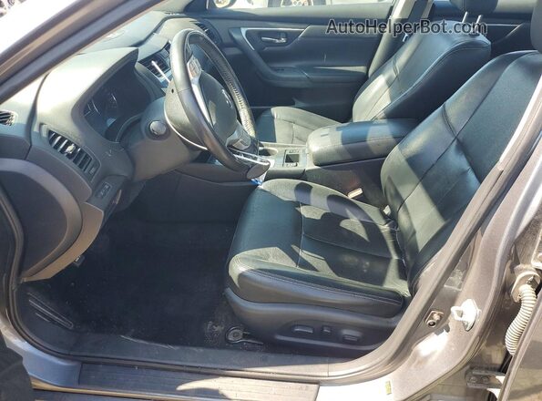 1N4AL3AP6JC250020 2018 NISSAN ALTIMA Gray წინა სალონის ხედი