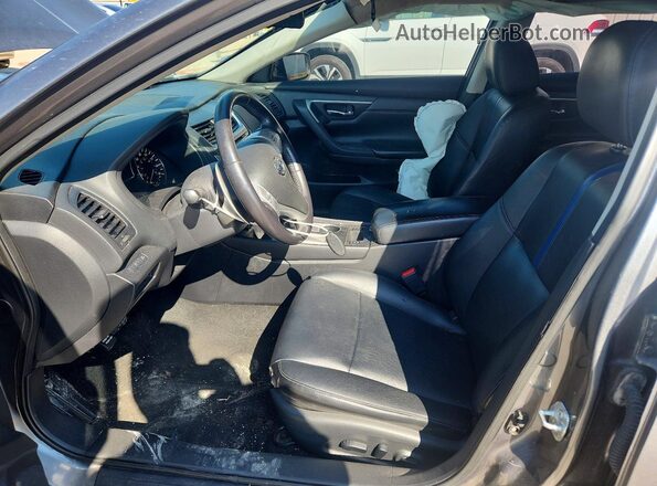 1N4AL3AP6JC252009 2018 NISSAN ALTIMA Серый Вид салона спереди