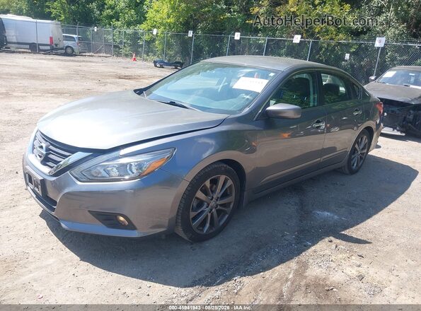 1N4AL3AP6JC275533 2018 NISSAN ALTIMA Серый Передняя левая четверть