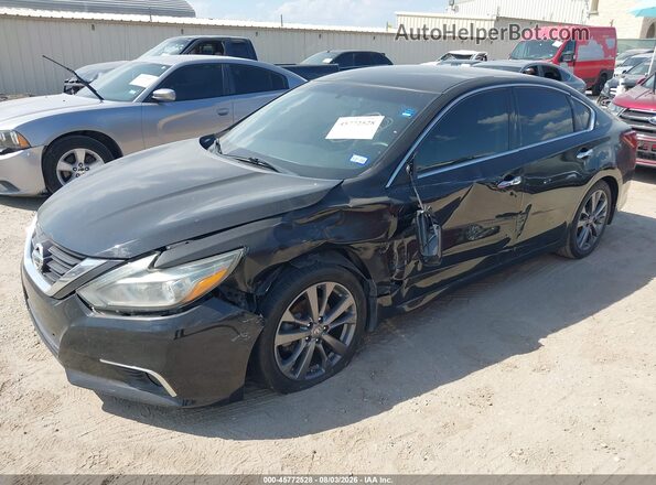 1N4AL3AP6JC280389 2018 NISSAN ALTIMA Black Przód lewy