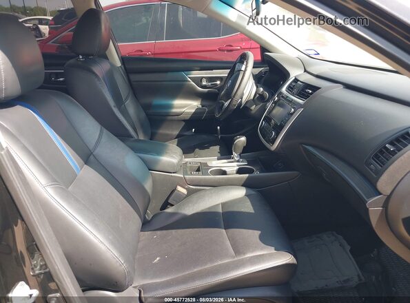 1N4AL3AP6JC280389 2018 NISSAN ALTIMA Black Widok wnętrza z przodu