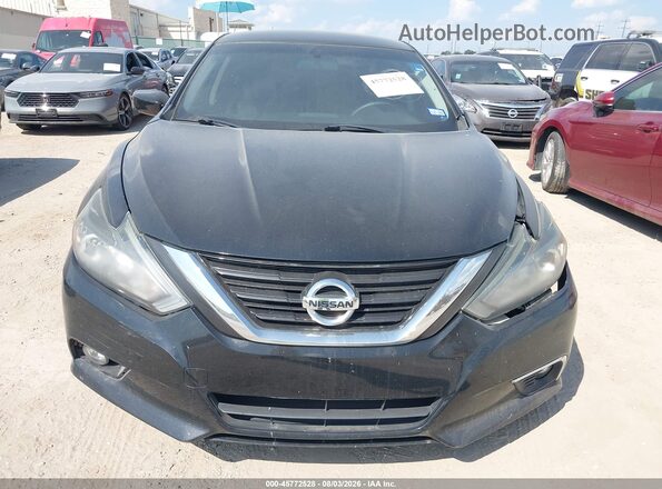 1N4AL3AP6JC280389 2018 NISSAN ALTIMA Black Widok zestawu wskaźników