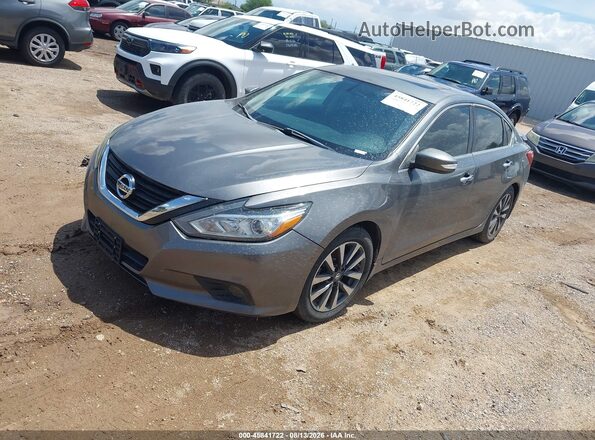 1N4AL3AP7GC122345 2016 NISSAN ALTIMA Gray Առջևի ձախ երեք քառորդ տեսարան