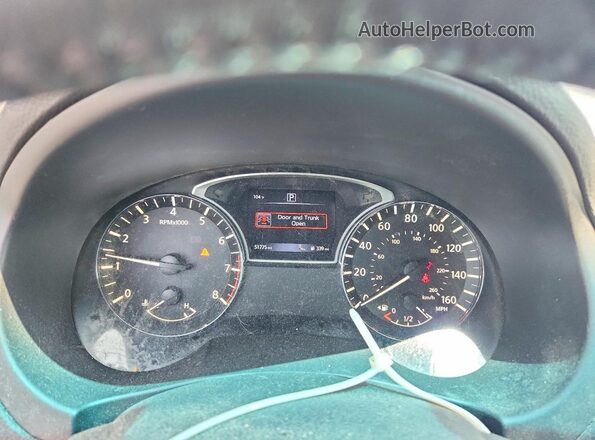 1N4AL3AP7GC146113 2016 NISSAN ALTIMA Black Vista del cuadro de instrumentos