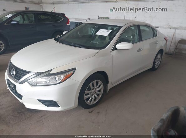 1N4AL3AP7GC151411 2016 NISSAN ALTIMA White წინა მარცხენა ხედი სამი მეოთხედიდან