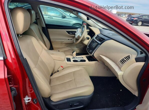 1N4AL3AP7GC152638 2016 NISSAN ALTIMA Красный Вид салона спереди