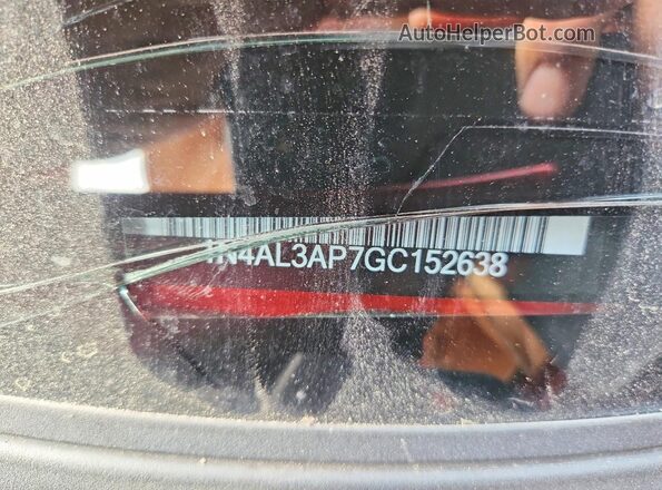 1N4AL3AP7GC152638 2016 NISSAN ALTIMA Красный Вид подкапотного пространства