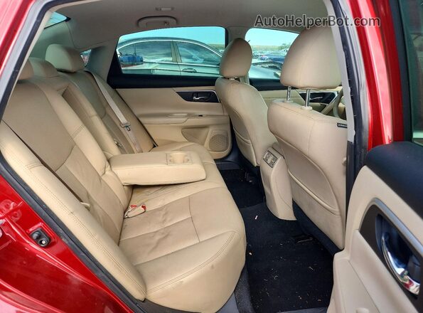 1N4AL3AP7GC152638 2016 NISSAN ALTIMA Красный Вид задних сидений