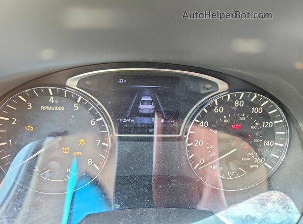 1N4AL3AP7GC152638 2016 NISSAN ALTIMA Красный Вид щитка приборов