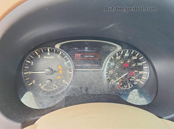 1N4AL3AP7GC165664 2016 NISSAN ALTIMA Maroon Вид щитка приладів