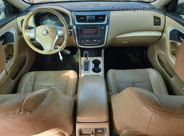 1N4AL3AP7GC165664 2016 NISSAN ALTIMA Maroon Вид панелі приладів