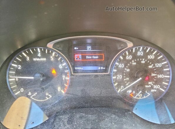 1N4AL3AP7GC175529 2016 NISSAN ALTIMA Gray Widok zestawu wskaźników
