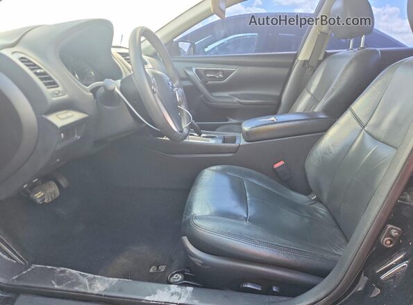 1N4AL3AP7GC182593 2016 NISSAN ALTIMA Black Widok wnętrza z przodu