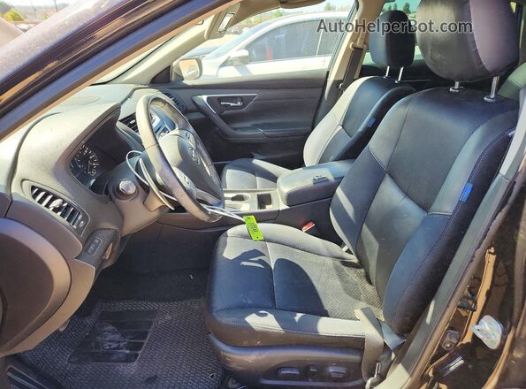 1N4AL3AP7GC193674 2016 NISSAN ALTIMA Черный Вид салона спереди