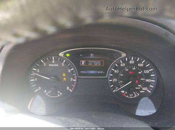 1N4AL3AP7GC214152 2016 NISSAN ALTIMA Silver Հետևի նստատեղերի տեսք