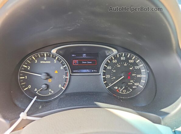 1N4AL3AP7GC225815 2016 NISSAN ALTIMA Black Вид щитка приладів