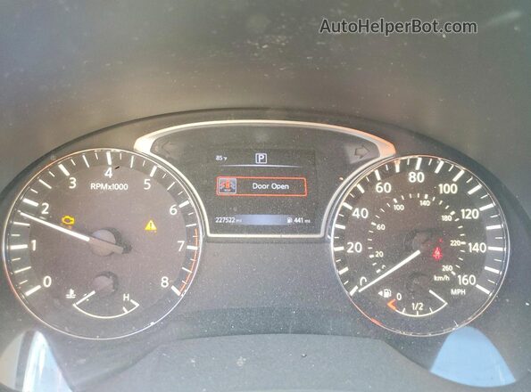 1N4AL3AP7GC250827 2016 NISSAN ALTIMA White Вид щитка приладів