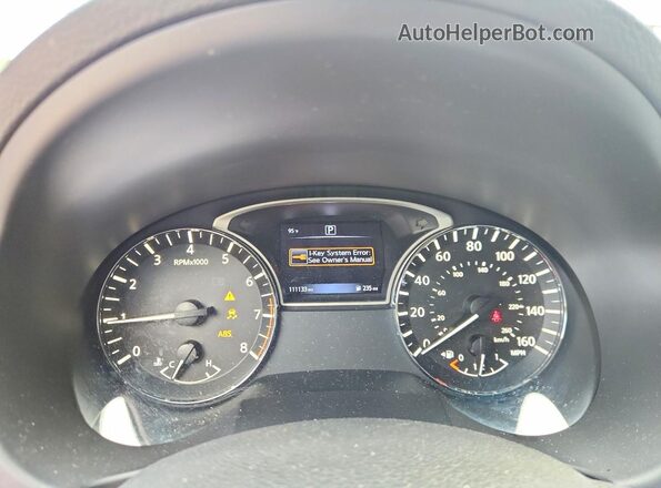 1N4AL3AP7GC271578 2016 NISSAN ALTIMA Black ხელსაწყოთა პანელის ხედი