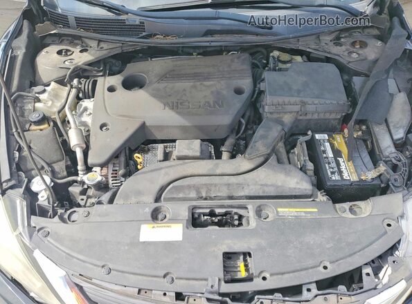 1N4AL3AP7GC274268 2016 NISSAN ALTIMA Black Widok wnętrza z tyłu