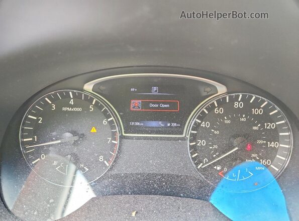 1N4AL3AP7GC281771 2016 NISSAN ALTIMA White Widok zestawu wskaźników