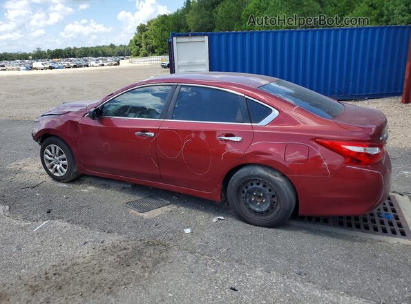 1N4AL3AP7GN308178 2016 NISSAN ALTIMA Burgundy უკანა მარცხენა
