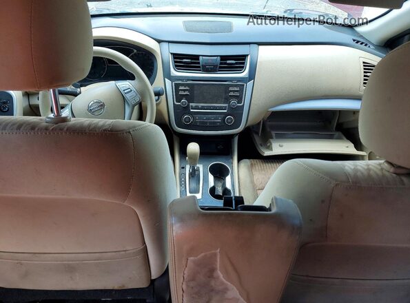 1N4AL3AP7GN308178 2016 NISSAN ALTIMA Burgundy წინა პანელის ხედი