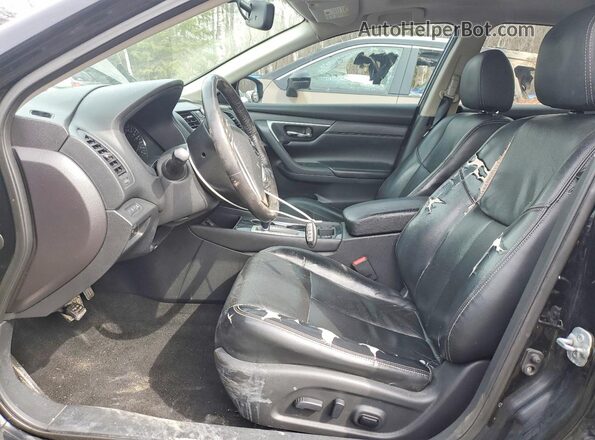 1N4AL3AP7GN312540 2016 NISSAN ALTIMA Black წინა სალონის ხედი