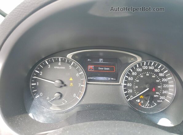 1N4AL3AP7GN312540 2016 NISSAN ALTIMA Black ხელსაწყოთა პანელის ხედი