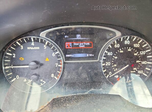 1N4AL3AP7GN317334 2016 NISSAN ALTIMA Silver Vista del cuadro de instrumentos