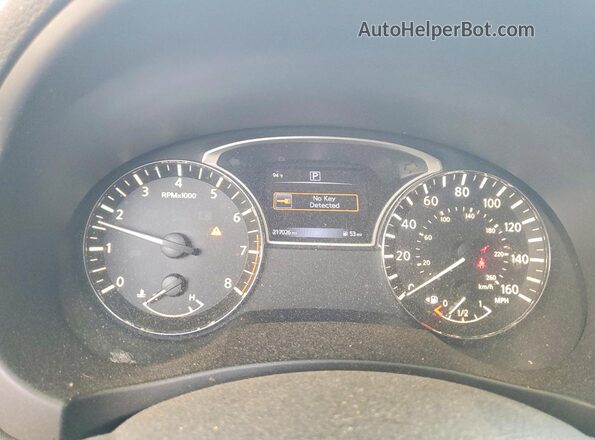 1N4AL3AP7GN326440 2016 NISSAN ALTIMA Black Vista del cuadro de instrumentos