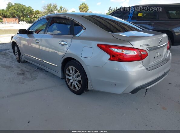 1N4AL3AP7GN380787 2016 NISSAN ALTIMA Серебряный Задняя левая четверть