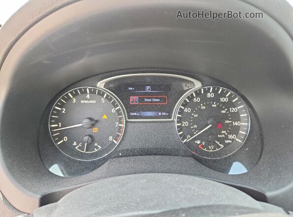 1N4AL3AP7GN387724 2016 NISSAN ALTIMA Серый Вид щитка приборов