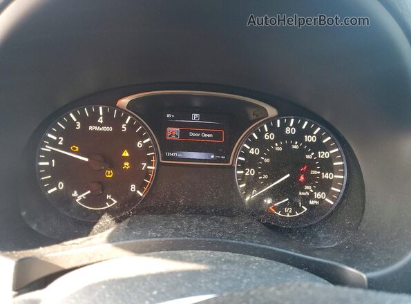 1N4AL3AP7HC135677 2017 NISSAN ALTIMA Черный Вид щитка приборов