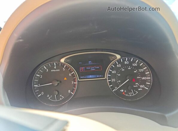 1N4AL3AP7HC139244 2017 NISSAN ALTIMA White Vista del cuadro de instrumentos