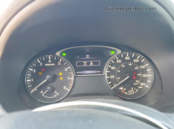 1N4AL3AP7HC149059 2017 NISSAN ALTIMA Серый Вид щитка приборов
