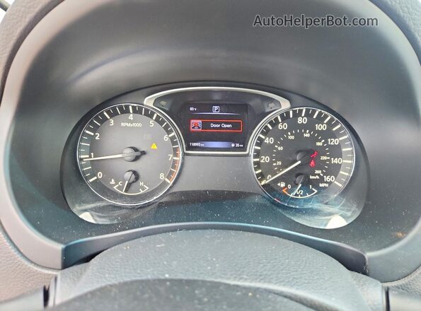 1N4AL3AP7HC213892 2017 NISSAN ALTIMA Серебряный Вид щитка приборов
