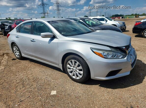 1N4AL3AP7HC213892 2017 NISSAN ALTIMA Серебряный Передняя правая четверть
