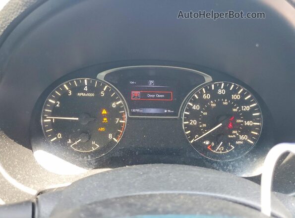 1N4AL3AP7HC218493 2017 NISSAN ALTIMA Black Vista del cuadro de instrumentos