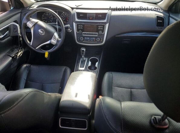 1N4AL3AP7HC221958 2017 NISSAN ALTIMA Black Առջևի վահանակի տեսք