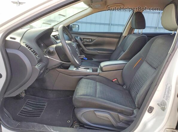 1N4AL3AP7HC229378 2017 NISSAN ALTIMA White წინა სალონის ხედი