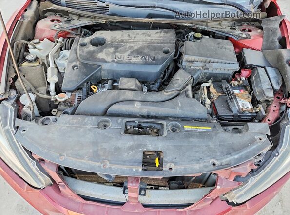 1N4AL3AP7HC234628 2017 NISSAN ALTIMA Red უკანა სალონის ხედი