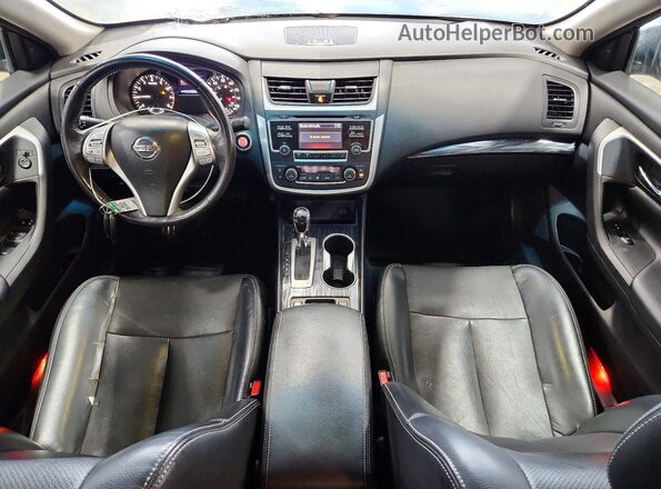 1N4AL3AP7HC238372 2017 NISSAN ALTIMA Black წინა პანელის ხედი