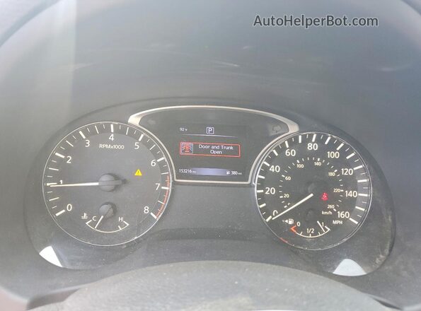 1N4AL3AP7HC239991 2017 NISSAN ALTIMA Gray Vista del cuadro de instrumentos