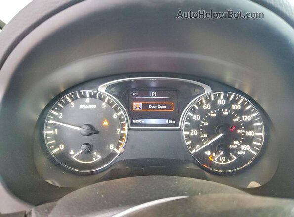 1N4AL3AP7HC258377 2017 NISSAN ALTIMA Silver Вид щитка приладів
