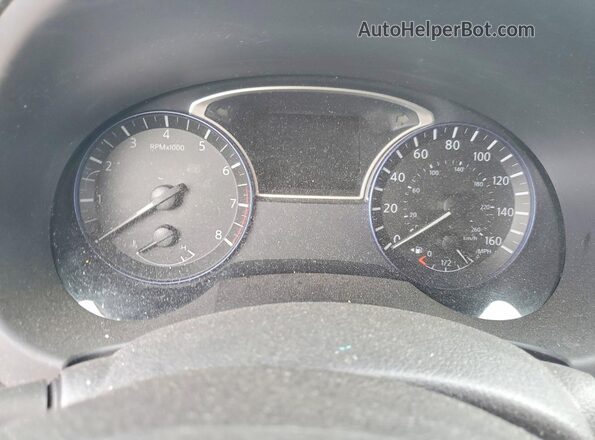 1N4AL3AP7HC263613 2017 NISSAN ALTIMA Blue Instrument cluster view